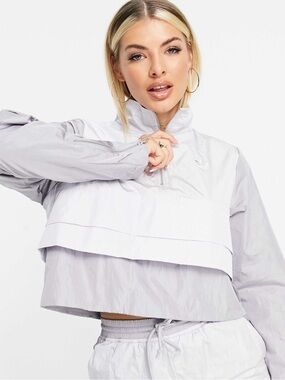 Nwt adidas originals track top in grey